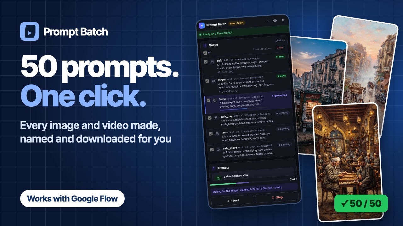 Watch the Prompt Batch tutorial
